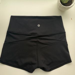 Lululemon black shorts